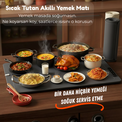 Borgana HeatMat™ – Akıllı Yemek Isıtıcı Mat