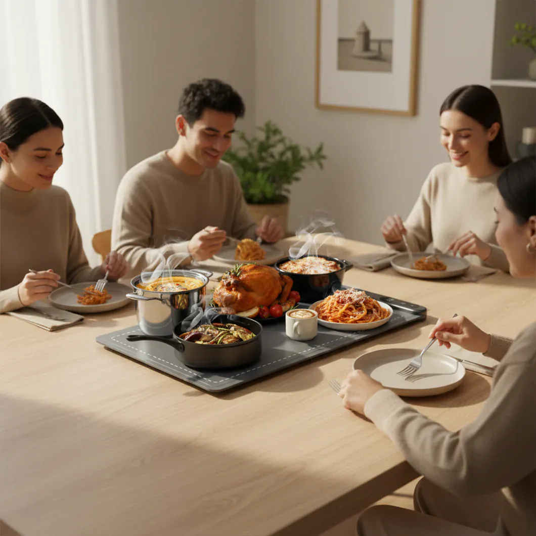 Borgana HeatMat™ – Akıllı Yemek Isıtıcı Mat